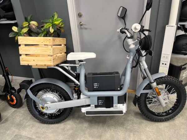 *CAKE MAKKA FLEX GRÅ (Klass 1 45km/h) Extrabatteri för endast 1000kr! - Bild 7