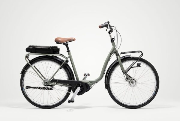 Skeppshult Dela EL Olive Mattgrön - Mittmotor 7växlar fotbroms