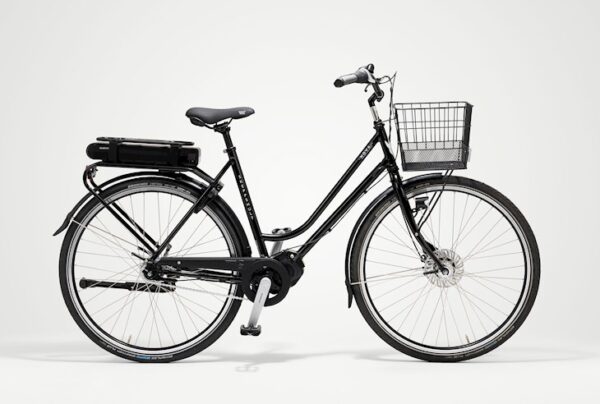 Skeppshult Nova EL Blanksvart -  Mittmotor 7växlar fotbroms