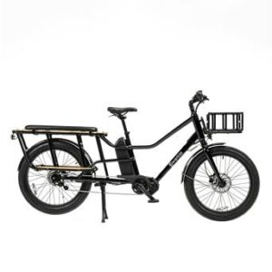 *Cargobike Longtail Varia [100% monterad och körklar] Ställningen bak och extrabatteri ingår!
