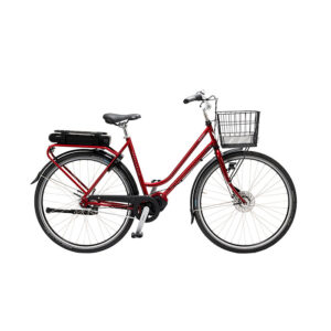 Skeppshult Nova EL Röd - Mittmotor 7växlar fotbroms