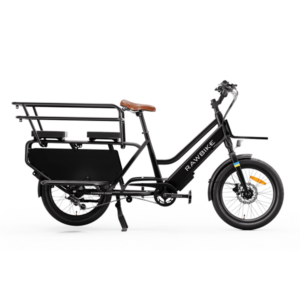 *Rawbike Longtail Elcykel "Family" 250W Svart [100% monterad och körklar]