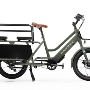 *Rawbike Longtail Elcykel 250W (Grön eller Svart) Fri montering & monterade tillbehör värde 2500kr ingår!