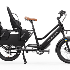 *Rawbike Longtail Elcykel "Kids" 250W (Grön eller Svart) 100% monterad och körklar!